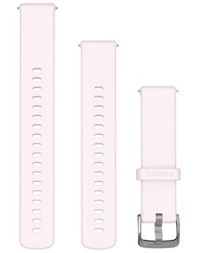 Garmin Venu 4 41mm vaaleanpunainen silikoniranneke 18 mm 010-13406-03