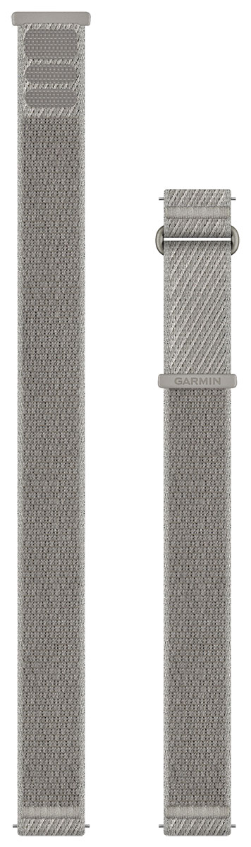 Garmin ComfortFit kangasranneke 18 mm harmaa 010-14400-00