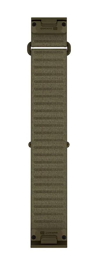 Garmin Quickfit 22mm vihreä tekstiiliranneke 010-14507-12