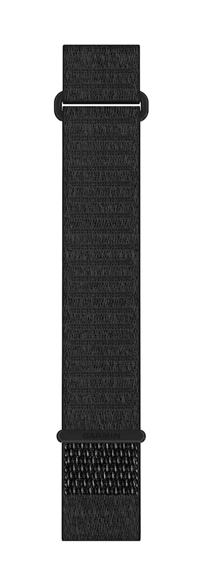 Garmin Quickfit 22mm musta tekstiiliranneke 010-14507-14