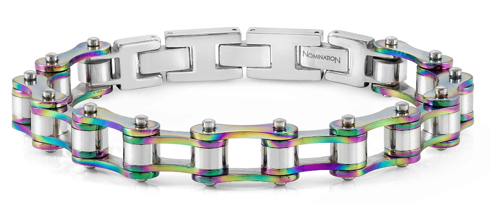 Nomination Bike Chain rannekoru Multi-colour punainen 028919/007