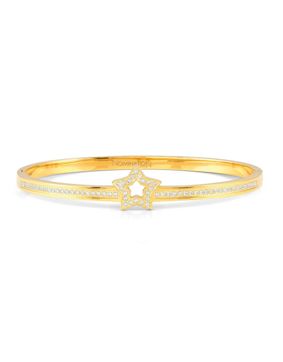 Nomination Pretty bangles symbols small size kullanvärinen tähtirannerengas 029501/009