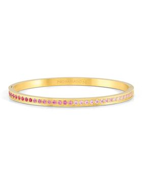 Nomination Pretty bangles small size kullanvärinen allianssirannerengas pinkki 029505/021