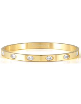 Nomination Pretty Bangles kullattu rannekoru kirkas 029516/020