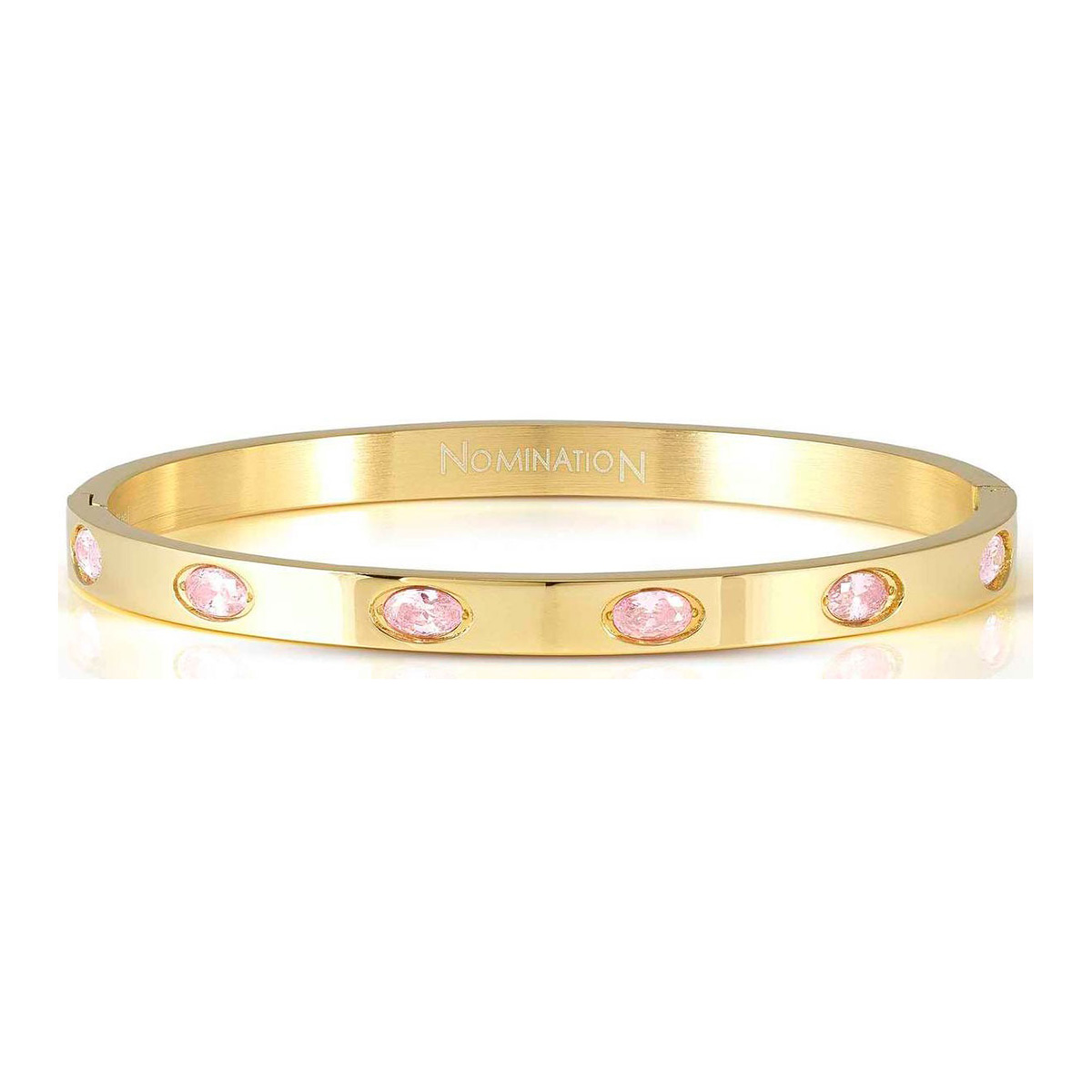 Nomination Pretty Bangles kullattu rannekoru pink 029516/021