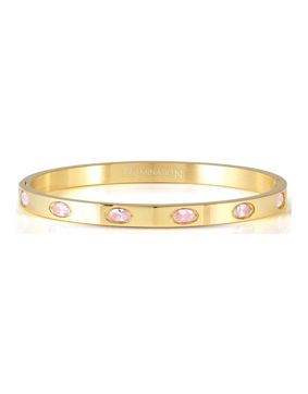 Nomination Pretty Bangles kullattu rannekoru pink 029516/021