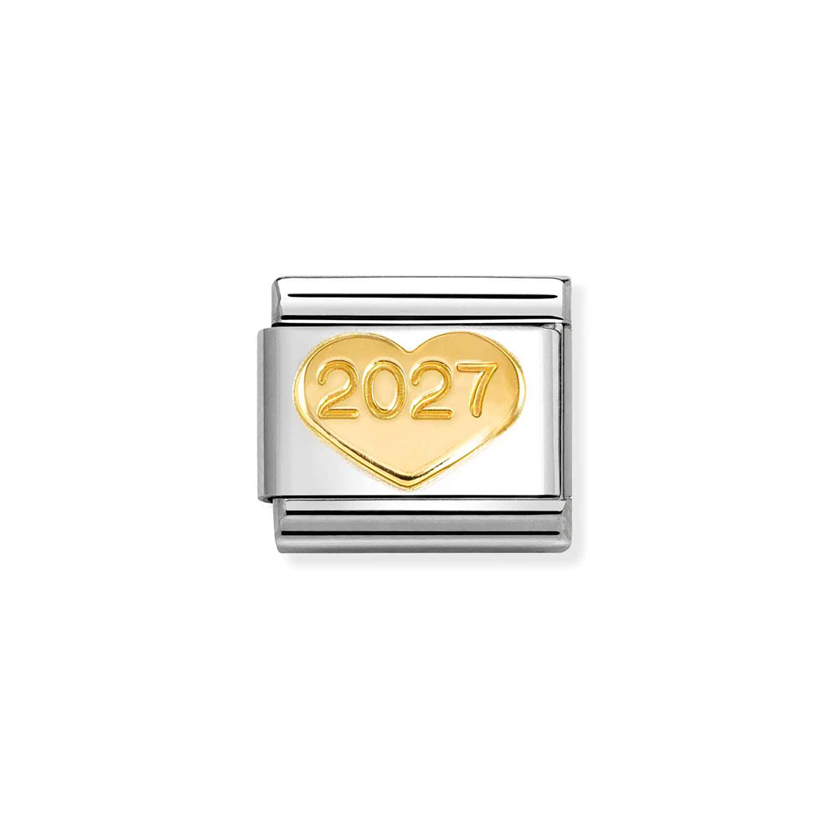 Nomination Composable Classic kullattu 2027 sydänpala 030149/70