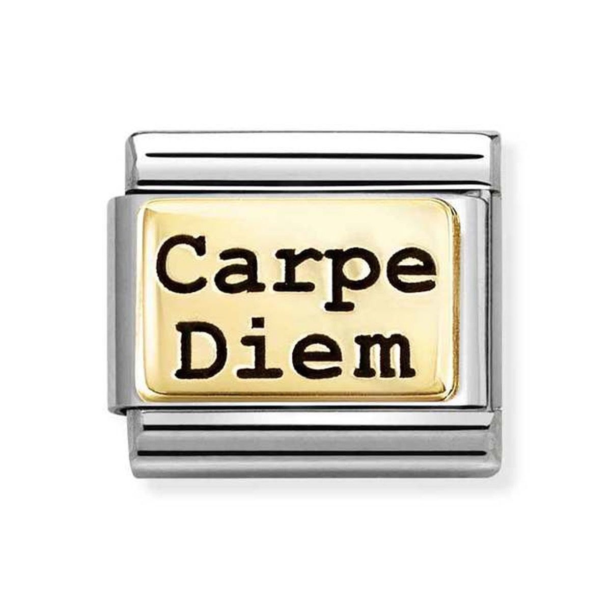 Nomination Composable Classic Carpe Diem pala kulta 030166/73