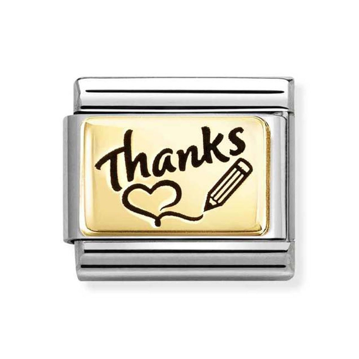 Nomination Composable Classic Thanks pala kulta 030166/76