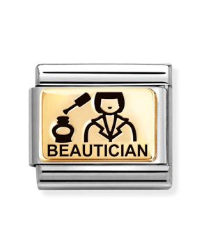Nomination Composable Classic gold plates Beautician 030166/54