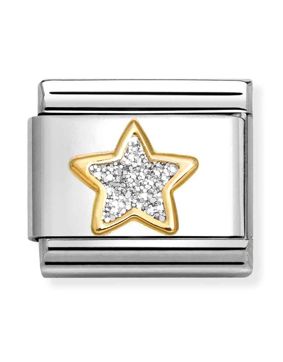 Nomination Classic gold silver star 030220/19
