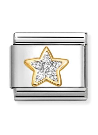 Nomination Classic gold silver star 030220/19