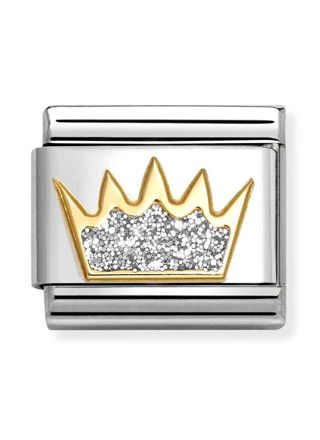 Nomination Classic gold silver crown 030220/21