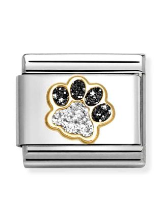 Nomination Classic gold pawprint 030220/22