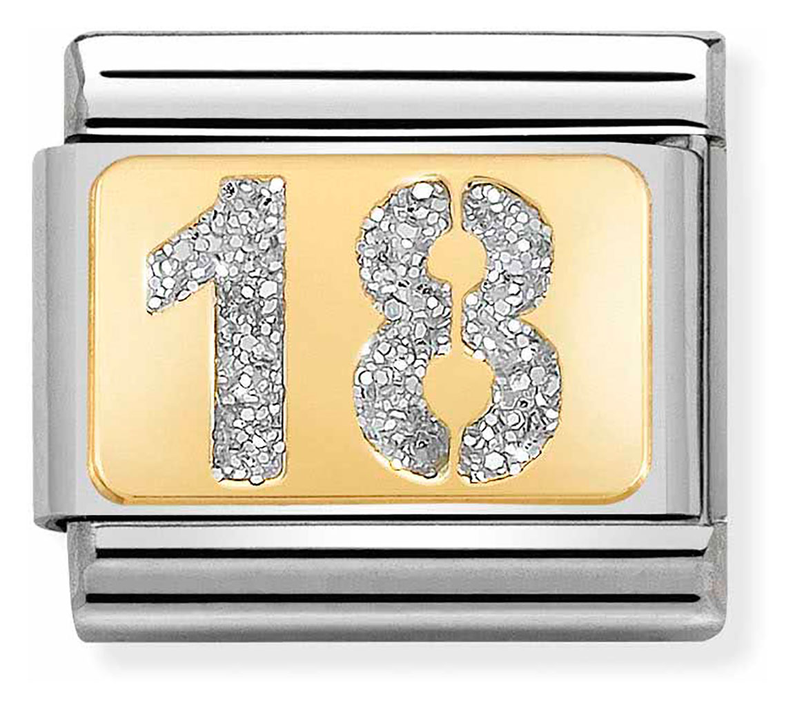 Nomination Composable Classic Link 18 with Glitter 030224 01