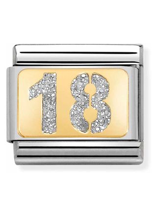 Nomination Composable Classic Link 18 with Glitter 030224 01