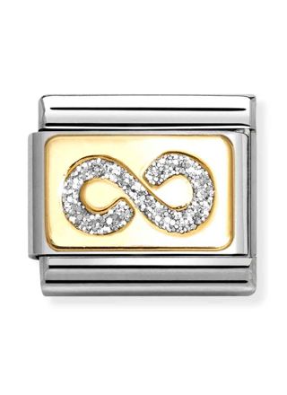Nomination Classic gold glitter Infinity 030224/06