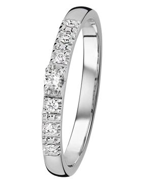 Kohinoor Estelle 033-226V-10 timanttisormus 0.1 ct