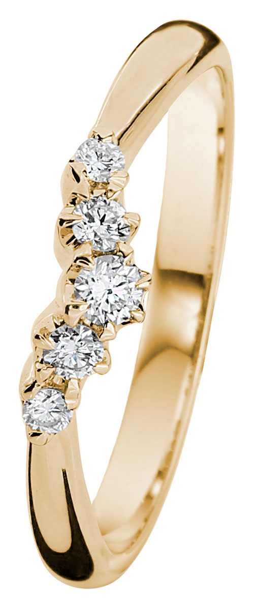 Kohinoor timanttisormus Helene 033-235K-15