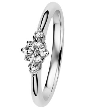 Kohinoor Rosa timanttisormus 033-260V-21 0.21 ct
