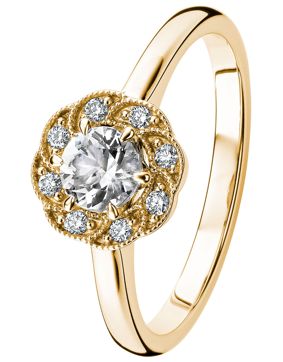 Kohinoor 033-269-08 Clara timanttisormus