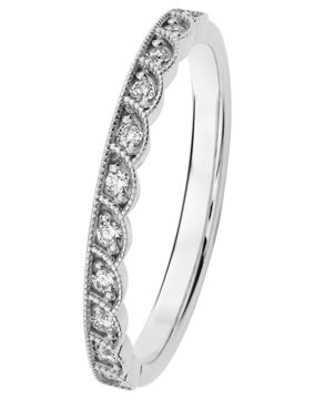 Kohinoor Clara timanttisormus valkokulta 033-269V-11