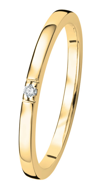 Kohinoor Linnea timanttisormus kulta 033-406-01 