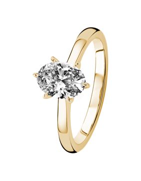 Kohinoor Gloria timanttisormus kulta 1ct 033L-338K-100