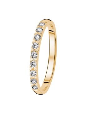 Kohinoor 9K rivitimanttisormus 039L-115K-18 0.18 ct