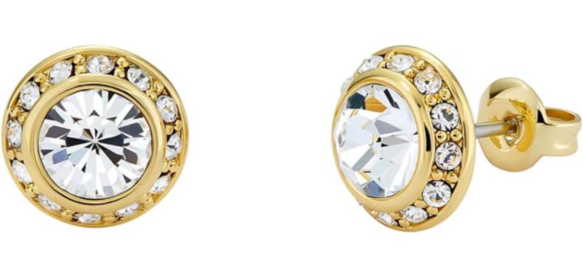 Ted Baker Soletia kullanväriset halo korvakorut 06-TBJ3698-02-02