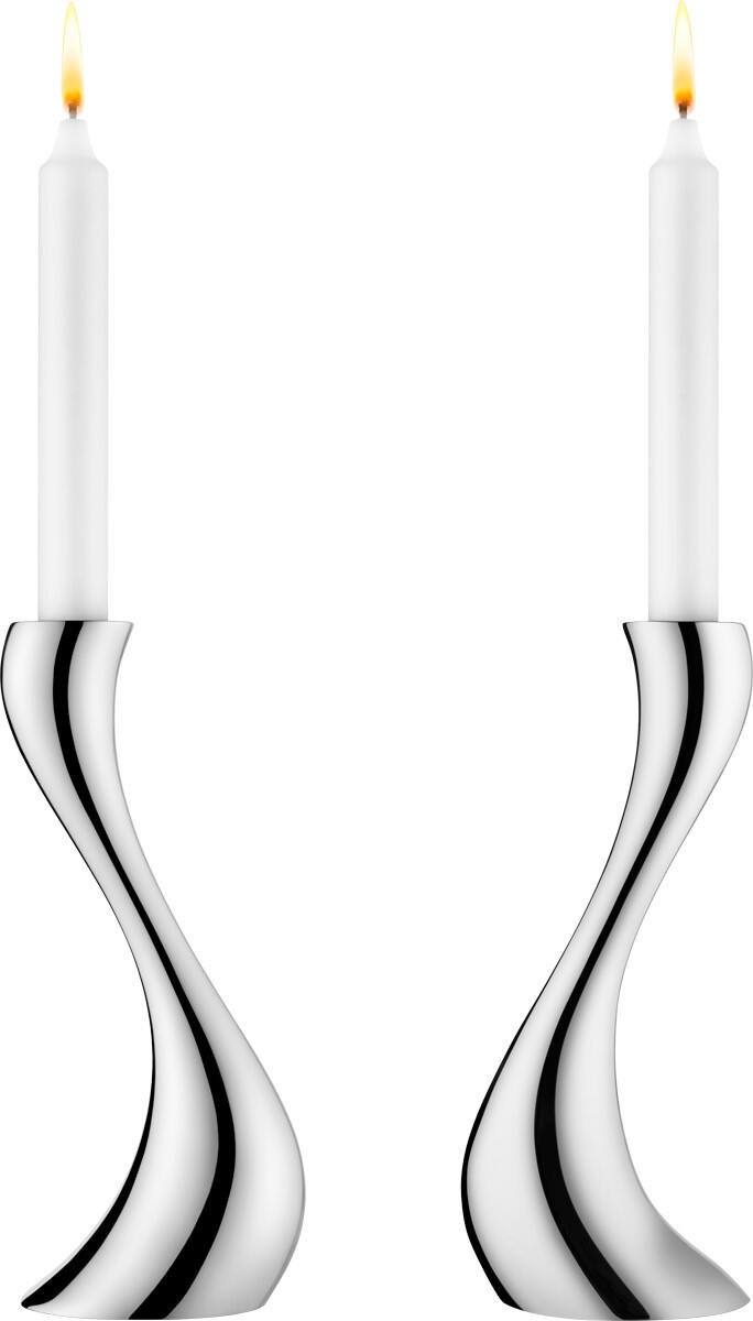 Georg Jensen Cobra Medium kynttilänjalat 2kpl 10009507