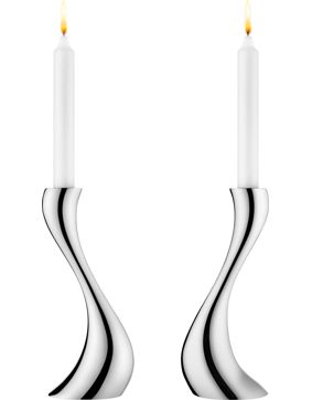 Georg Jensen Cobra Medium kynttilänjalat 2kpl 10009507