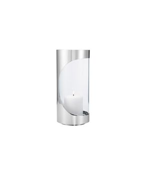 Georg Jensen Chrome Contours kynttilälyhty 28cm 10020462