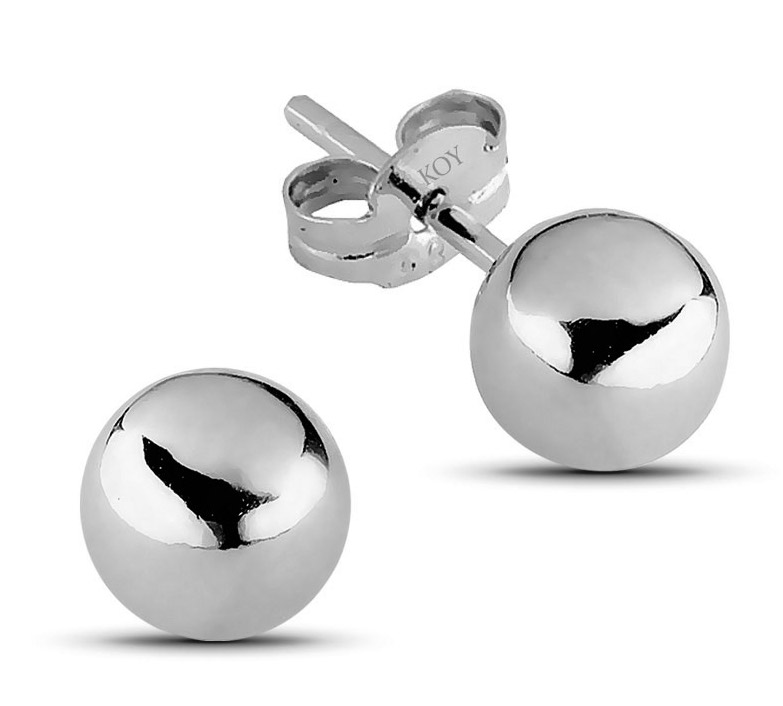 Kultakorvakorut pallo 4mm 100221W