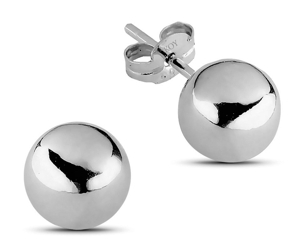 Kultakorvakorut pallo 6mm 100241W