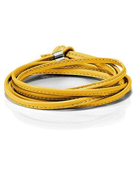 Nomination MyBonBons keltainen nahkaranne 065089/010