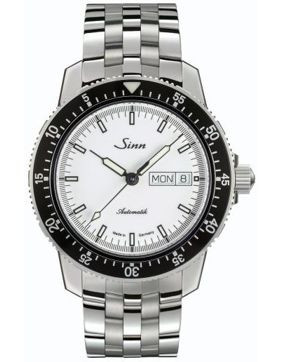 Sinn 104 St Sa I W with fine link bracelet