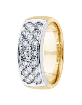 Festive Thelma 111-100-KV rivitimanttisormus