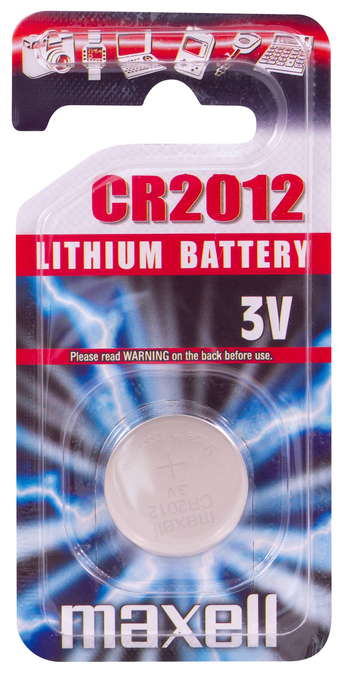 Maxell litiumparisto CR2012