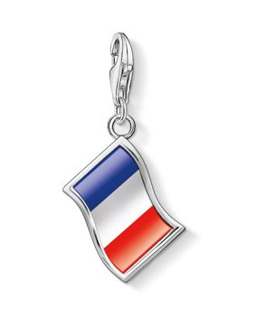 Thomas Sabo Charm Club Charmista Paris Charms French Flag hela 1169-603-7