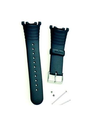 Suunto Vector ranneke, musta elastomeeri SS004768000