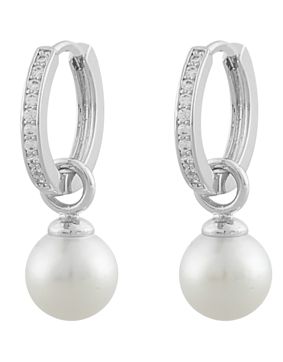 SNÖ of Sweden Core ring korvakorut s/white 1200-5010010