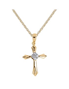 Kohinoor timanttiristiriipus 123-P5340 keltakultaa