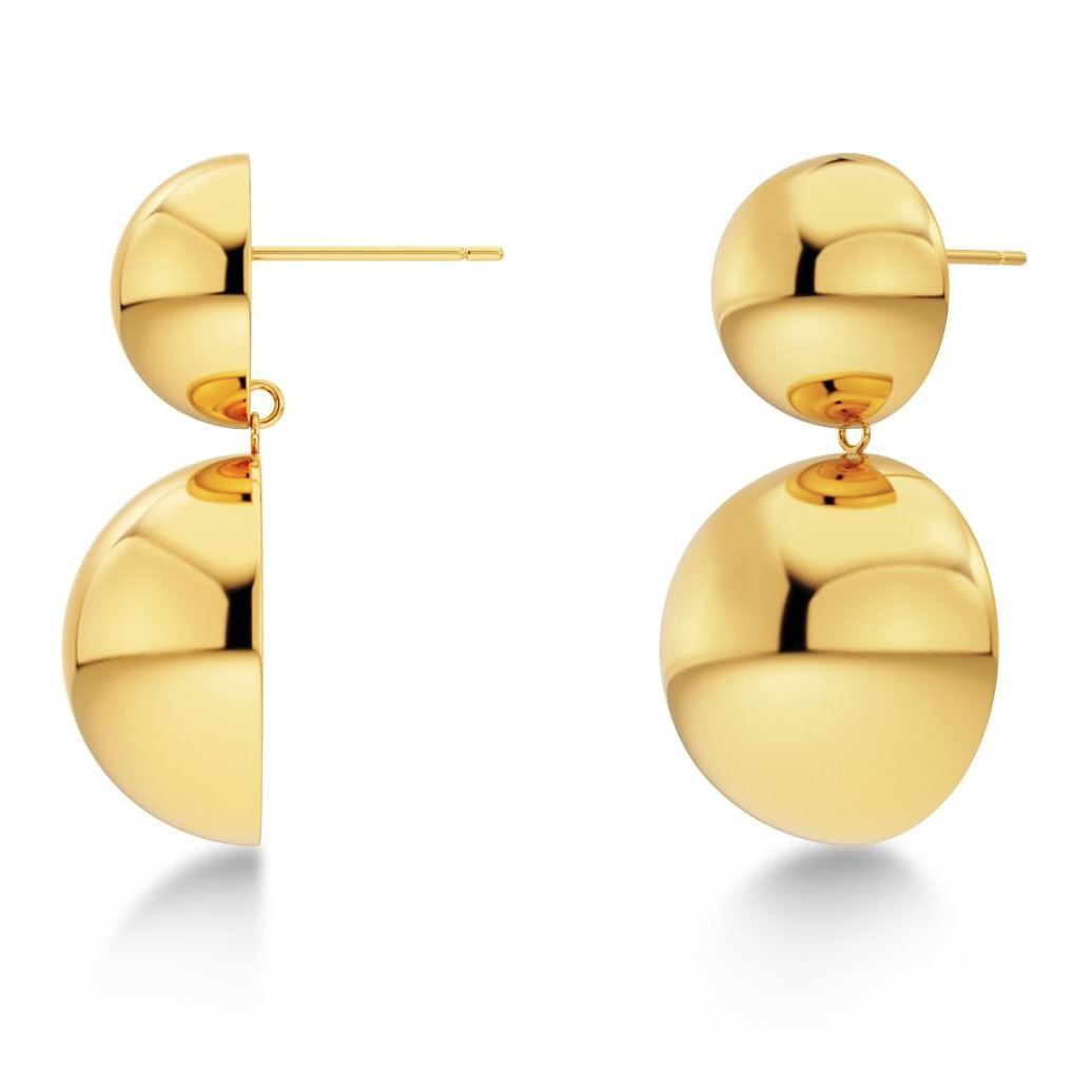 Edblad Sphere L kullatut korvakorut 129489