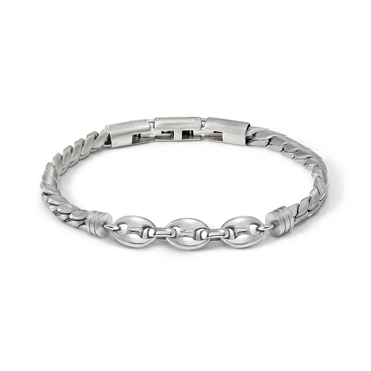 Nomination Manvision teräsrannekoru 133022/001