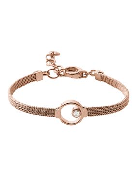 Skagen rannekoru Elin Rose Gold Tone Crystal Bracelet SKJ0851791