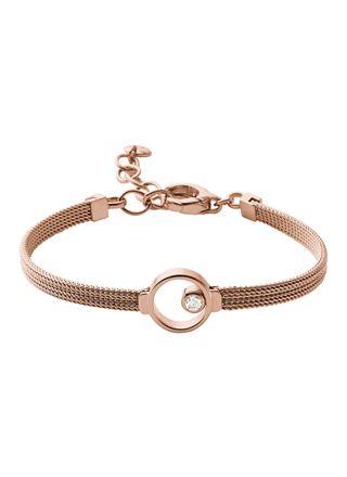 Skagen rannekoru Elin Rose Gold Tone Crystal Bracelet SKJ0851791