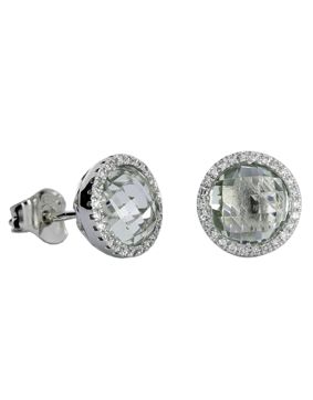 Kohinoor ametisti-timanttikorvakorut 143-P5773VAM