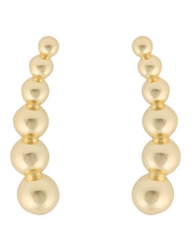 SNÖ of Sweden Billie funky kullanväriset korvakorut 1331-7200257