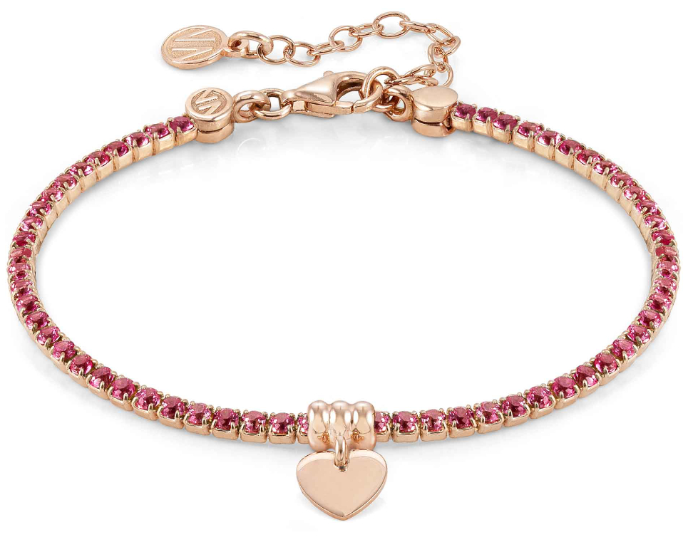 Nomination Chic & Charm rannekoru Ruusukulta punainen sydän 148612/024